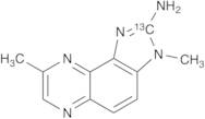 2-Amino-3,8-dimethylimidazo[4,5-f]quinoxaline-2-13C