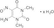 4-Amino-1,3-dimethyl-5-nitrosouracil x-H2O