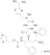 (2S,3S,5S)-5-Amino-1,6-diphenyl-2-([[thiazol-5-ylmethoxy)carbonyl]amino]hexan-3-yl 2-(3-((2-isopropylthiazol-4-yl)methyl)-3-methylureido)-3-methylbutanoate Hydrochloride