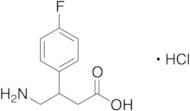 4-Amino-3-(4-fluorophenyl)butanoic Acid Hydrochloride