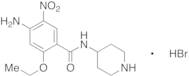 4-Amino-2-ethoxy-5-nitro-N-4-piperidinyl-benzamide Hydrobromide