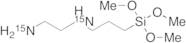 3-(2-Aminoethylamino)propyl]trimethoxysilane-15N2