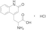 2-Amino-3-(1,2-dihydro-2-oxoquinoline-4-yl)propionic Acid Hydrochloride