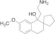 (±)-1'-(2-Aminoethyl)-3',4'-dihydro-7'-methoxy-spiro[cyclopentane-1,2'(1'H)-naphthalen]-1'-ol