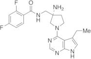 (S)-N-[[3-Amino-1-(5-ethyl-7H-pyrrolo[2,3-d]pyrimidin-4-yl)pyrrolidin-3-yl]methyl]-2,4-difluorobenzamide