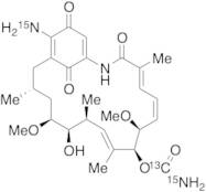 17-Amino Geldanamycin-13C,15N2