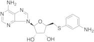 (2S,3S,4R,5R)-2-(6-Amino-9H-purin-9-yl)-5-(((3-aminophenyl)thio)methyl)tetrahydrofuran-3,4-diol