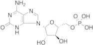 6-Amino-3,9-dihydro-9-(5-O-phosphono-beta-D-arabinofuranosyl)-2H-purin-2-one