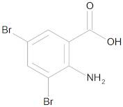 2-Amino-3,5-dibromobenzoic Acid
