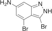 6-Amino-3,4-dibromo (1H)Indazole
