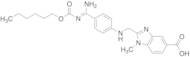 2-[[[4-[(Z)-Amino[[(hexyloxy)carbonyl]imino]methyl]phenyl]amino]methyl]-1-methyl-1H-benzimidazole-5-carboxylic Acid (>90%)