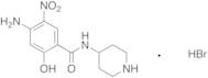 4-Amino-2-hydroxy-5-nitro-N-4-piperidinyl-benzamide Hybromide