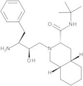 (3S,4aS,8aS)-2-[(2R,3S)-3-Amino-2-hydroxy-4-phenylbutyl]-N-(1,1-dimethylethyl)decahydro-3-isoquinolinecarboxamide