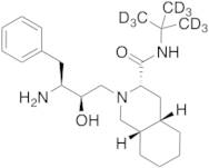 (3S,4aS,8aS)-2-[(2R,3S)-3-Amino-2-hydroxy-4-phenylbutyl]-N-(1,1-dimethylethyl)decahydro-3-isoquino…