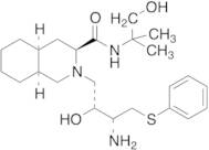 (3S,4aS,8aS)-2-[(2R,3R)-3-[(3-Amino-2-hydroxy-4-phenythiobutyl]-decahydro-N-(2-hydroxy-1,1-dimethy…