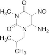 6-Amino-1-isobutyl-3-methyl-5-nitroso-2,4-pyrimidinedione