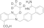 1-[[2'-(Aminoiminomethyl)[1,1'-biphenyl]-4-yl]methyl]-2-ethoxy-1H-benzimidazole-7-carboxylic Acid-d5