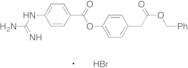 4-[[4-[(Aminoiminomethyl)amino]benzoyl]oxy]benzeneacetic Acid Phenylmethyl Ester Hydrobromide