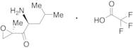 (2S)-2-Amino-4-methyl-1-[(2R)-2-methyloxiranyl]-1-pentanone Trifluoroacetate