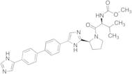 N-[(1S)-1-[[(2S)-2-[5-[4'-[2-[(2S)-1-Acetyl-2-pyrrolidinyl]-1H-imidazol-5-yl][1,1'-biphenyl]-4-yl]…