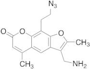 3-(Aminomethyl)-9-(2-azidoethyl)-2,5-dimethyl-7H-furo[3,2-g][1]benzopyran-7-one