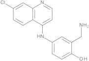 2-(Aminomethyl)-4-((7-chloroquinolin-4-yl)amino)phenol Hydrochloride Salt