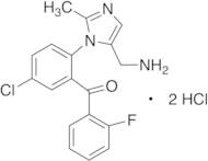 [2-[5-(Aminomethyl)-2-methyl-1H-imidazol-1-yl]-5-chlorophenyl](2-fluorophenyl)-methanone Dihydrochloride