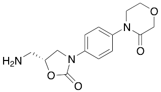 4-[4-[(5R)-5-(Aminomethyl)-2-oxo-3-oxazolidinyl]phenyl]-3-morpholinone