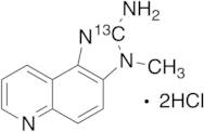 2-Amino-3-methyl-3H-imidazo[4,5-f]quinoline-2-13C Dihydrochloride