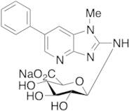 2-Amino-1-methyl-6-phenylimidazo[4,5-b]pyridine N-β-D-Glucuronide Sodium Salt