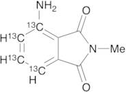 4-Amino-2-methyl-1H-isoindole-1,3(2H)-dione-13C4