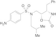 4-Amino-N-(2-methylpropyl)-N-[[(4S,5R)-2-oxo-4-(phenylmethyl)-5-oxazolidinyl]methyl]-benzenesulfon…