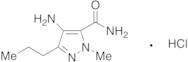 4-Amino-1-methyl-3-propyl-1H-pyrazole-5-carboxamide Hydrochloride