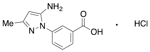 3-(5-Amino-3-methyl-1H-pyrazol-1-yl)-Benzoic Acid Hydrochloride