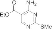 4-Amino-2-(methylthio)-5-pyrimidinecarboxylic Acid Ethyl Ester