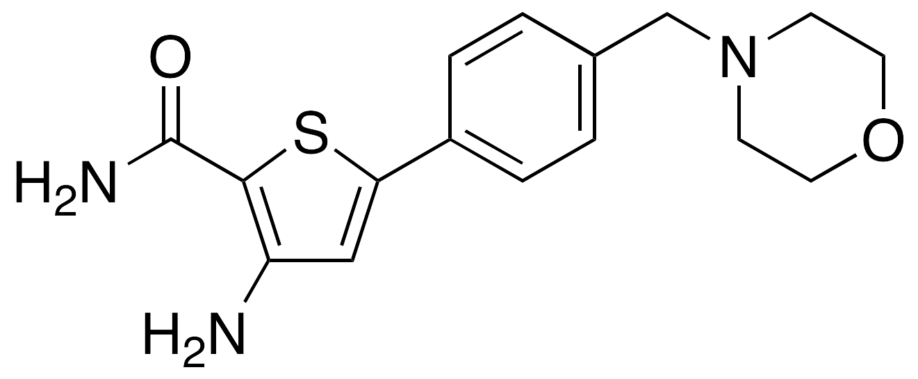 3-Amino-5-[4-(morpholin-4-ylmethyl)phenyl]thiophene-2-carboxamide