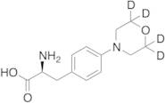 (2S)-2-Amino-3-(4-morpholin-4-ylphenyl)propanoic Acid-d4