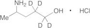 4-Amino-1-pentanol-d4 Hydrochloride Salt