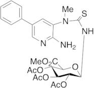 1-(2-amino-5-phenylpyridin-3-yl)-1-methylthiourea N-Beta-D-Glucuronide Methyl Ester Triacetate