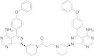 1-((R)-3-(4-amino-3-(4-phenoxyphenyl)-1H-pyrazolo[3,4-d]pyrimidin-1-yl)piperidin-1-yl)-3-((S)-3-(4-amino-3-(4-phenoxyphenyl)-1H-pyrazolo[3,4-d]pyrimidin-1-yl)piperidin-1-yl)propan-1-one