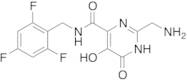 2-(Aminomethyl)-5-hydroxy-6-oxo-N-(2,4,6-trifluorobenzyl)-1,6-dihydropyrimidine-4-carboxamide