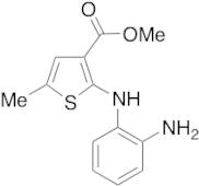 2-[(2-Aminophenyl)amino]-5-methyl-3-thiophenecarboxylic Acid Methyl Ester