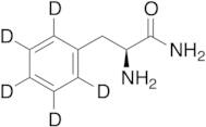 (2S)-2-Amino-3-phenylpropionyl Amide-d5