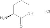 (S)-3-Aminopiperidin-2-one Hydrochloride