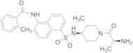 N-(5-(N-((3R,4R)-1-((S)-2-Aminopropanoyl)-3-methylpiperidin-4-yl)sulfamoyl)naphthalen-1-yl)-2-meth…