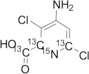 Aminopyralid-13C3,15N