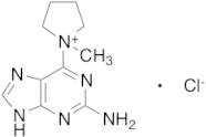 1-(2-Amino-7H-purin-6-yl)-1-methylpyrrolidinium Chloride