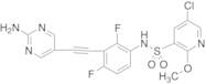 N-[3-[2-(2-Amino-5-pyrimidinyl)ethynyl]-2,4-difluorophenyl]-5-chloro-2-methoxy-3-pyridinesulfonamide