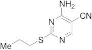 4-Amino-2-(propylthio)-5-pyrimidinecarbonitrile