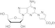 1-(6-Amino-9-b-D-ribofuranosyl-9H-purin-2-yl)-1H-pyrazole-4-carboxylic AcidEthyl Ester